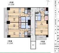 CAVANA梅田北 （旧：プレサンス梅田北アロー）の間取り画像