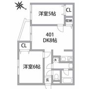 モジュロール都立家政の間取り画像