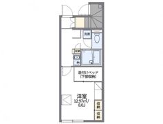 レオパレスサニーハイツの間取り画像