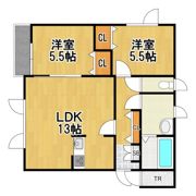 K＇s courtの間取り画像