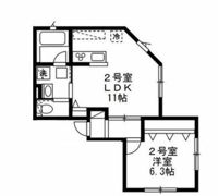 K2東白楽 B棟の間取り画像
