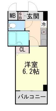 アルシュ住吉の間取り画像