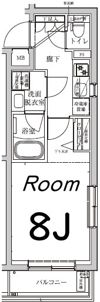 ルフレグランデ多摩川の間取り画像