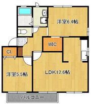 フォーレスなかまDの間取り画像