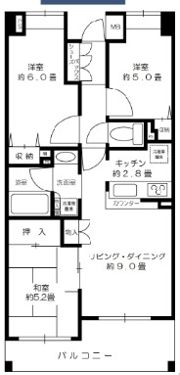 サクセス西高島平の間取り画像