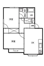 シャトル三瑞Ⅱの間取り画像