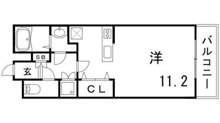 アンビエンテ王子籠池の間取り画像