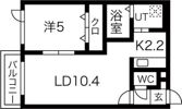 アンクレール恵み野の間取り画像