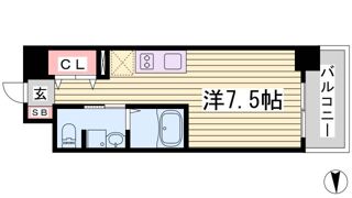 ラナップスクエア神戸ハーバープライムの間取り画像