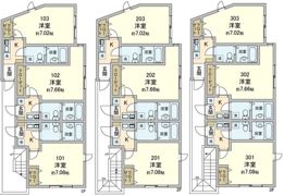 ザ・ファルティ横濱元町の間取り画像