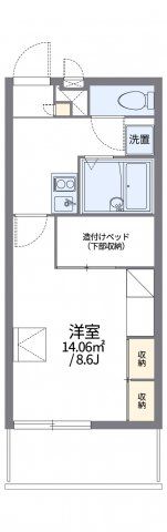 レオパレスアイリの間取り画像
