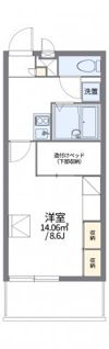 レオパレスアイリの間取り画像