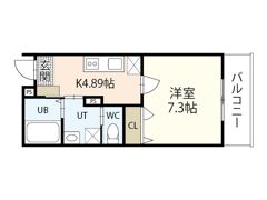 PLEIN SOLEIL Cの間取り画像
