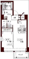 コリドール中央の間取り画像