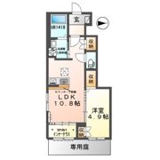 エーリオ Bの間取り画像