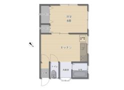 ハイツサカエの間取り画像