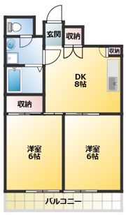 スペースエムの間取り画像
