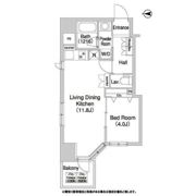 コンフォリア浅草橋DEUXの間取り画像