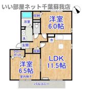 ファースト・エアフォルク ⅠⅡⅢの間取り画像