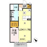 セジュール タクボの間取り画像