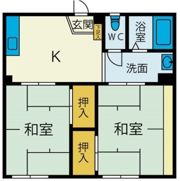 カーサ花巻S館の間取り画像