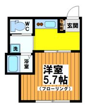 ハイツ共栄の間取り画像