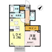 グランピュア Aの間取り画像
