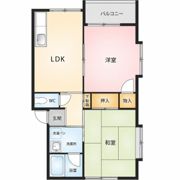ノーブル山中の間取り画像
