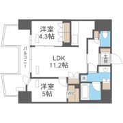 STANDZ四天王寺前夕陽丘の間取り画像
