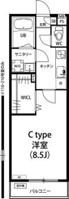 リブリ・ゆうやの間取り画像