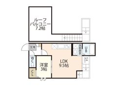 Grandtic Cocon Funairiminamiの間取り画像