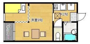 MOON下到津 C棟の間取り画像