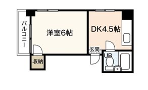 メゾンK＆Yの間取り画像