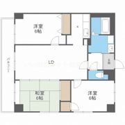 ボヌール千里中央の間取り画像