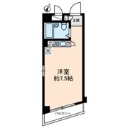 キャッスル・日野台の間取り画像