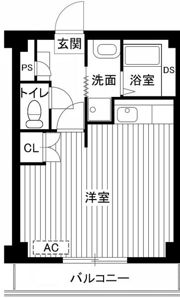 ビレッジハウス沼小柳4号棟の間取り画像