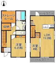 マイホームネクスト若松区片山2号棟の間取り画像