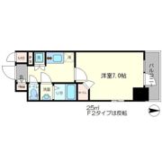 エスリード心斎橋LUXUEの間取り画像