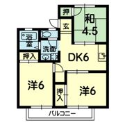 コーポゆうの間取り画像