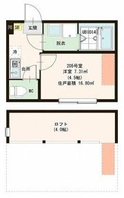 ハーモニーテラス上大岡の間取り画像
