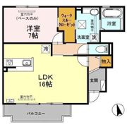 グランドソレイユBの間取り画像