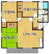 α橘 A棟の間取り画像
