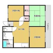 フリーディオ石切の間取り画像