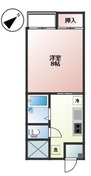 ハイツキャピタルの間取り画像