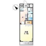 パルティールKの間取り画像