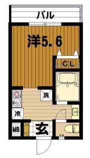 クレール六浦東の間取り画像