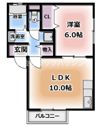 サニーハウス南の間取り画像