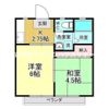 ハイヒルズの間取り画像