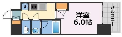 フォーリアライズ難波リアンの間取り画像