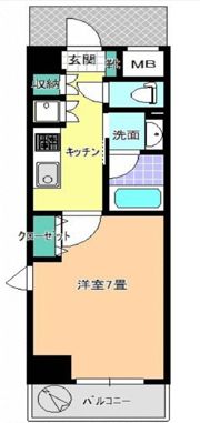 SKI西葛西の間取り画像